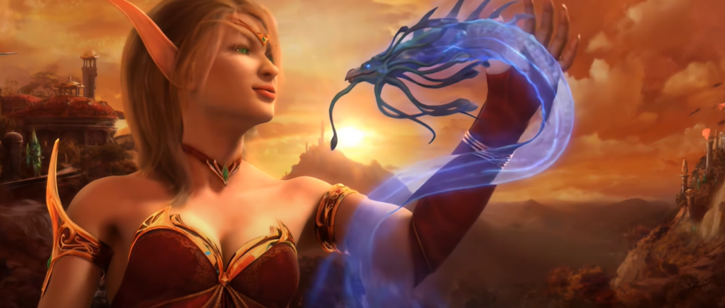 Elfa de sangre · The Burning Crusade · Captura reescalada